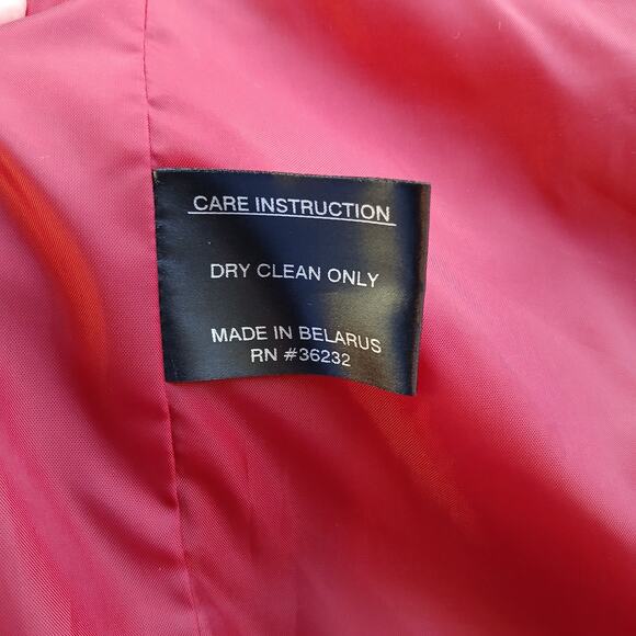 Collection by Gallery Little Red Riding Hooded Peacoat Large wool blend buttons - Picture 8 of 14